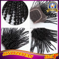 Afro Curl Lace Closure Synthetic Hair Top Closure